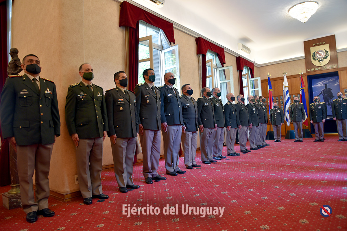 Ceremonia de ascenso al grado de Coronel Ejército Nacional